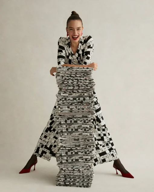 Abigail Silk Jersey Maxi Wrap Dress In Dvf 50Th Crossword Ivory