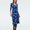 Abigail Silk Jersey Wrap Dress