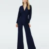 Dvf Marilou Jumpsuit In Midnight