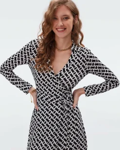 Jeanne Silk Jersey Wrap Dress